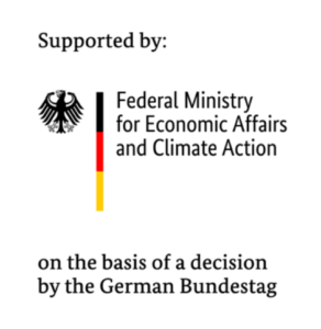 Supported by Federal ministry for Economic Affairs and Climate Action